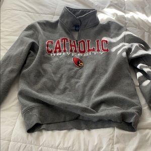 Quarter zip hoodie